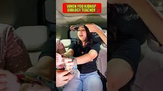 Thumbnail: When You Kidnap Biology Teacher 🤯 #icse #pw #goat #trending #funny