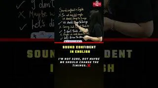 Thumbnail: Sound confident in IELTS Speaking 🔥📢