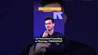 Thumbnail: Personalized Guidance for NEET Topper on WhatsApp and Telegram #neet #neet2026 #neetresult #pw