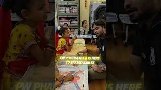 Thumbnail: PW Pharma Team is Here To Spread Smiles!! #pw #physicswallah #shorts #viral #shorts