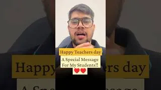 Thumbnail: A Special Message From Pankaj Sir!!💕 #pw #physicswallah #shorts #viral #trending