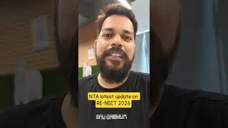 Thumbnail: NTA latest update on RE-NEET 2026 #reneet #neet2026 #results #neetaspirants #pankajsir