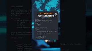 Thumbnail: Show Any Wifi password with python in a second 🐍#python #hacking #warning #crypto #bitcoin #coding