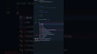 Thumbnail: Python 3 | Divmod VS Modulus, whats the difference? #programming #python
