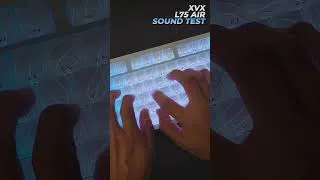 Thumbnail: XVX L75 Air Jerrzi Low Profile Mechanical Keyboard ASMR Typing Sound Test