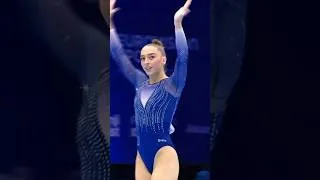 Thumbnail: Lena Bickel's perfect performance #gymnast #floorexercise #shorts