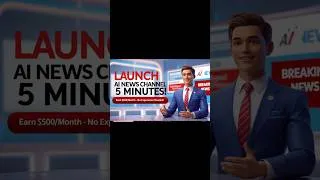 Thumbnail: CREATE AI NEWS CHANNEL FREE