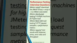 Thumbnail: JMeter Testing-JMeter Interview Questions-JMeter API Testing-JMeter Load Testing-JMeter-Learn JMeter