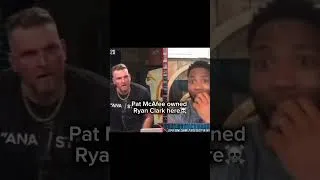 Thumbnail: Pat McAfee owned Ryan Clark☠️