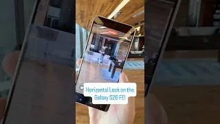 Thumbnail: Horizontal Lock on the new Galaxy S26 FE from Samsung! #samsung #galaxys26fe #tech #android