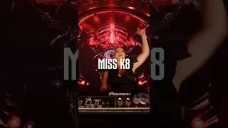 Thumbnail: Hardcore intensity defines every Miss K8 performance. Watch her Defqon.1 2026 set now. #defqon1
