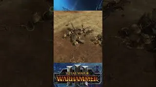 Thumbnail: Can Necropolis Knights (Halberds) Beat Royal Hippogryph Knights in Total War: Warhammer 3? #shorts