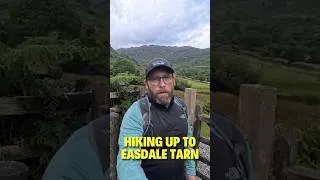 Thumbnail: Hiking to Easdale Tarn from Grasmere Village in The Lake District National Park #hiking #outdoors