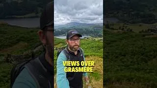 Thumbnail: Taking in the views of Grasmere and the surrounding fells from Alcock Tarn #hiking #views #outdoors