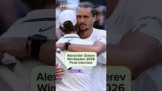 Thumbnail: "I'm Still Sat Here The Loser!" - Alexander Zverev After Final Loss to Sinner | Wimbledon 2026