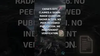 Thumbnail: Quantum Radar — What's Real and What's Not #quantumcomputing #quantumshifting #quantumsystemhub