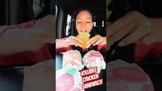 Thumbnail: JOLLIBEE CHICKEN SANDWICH 😍 Go experience your 'mmm' moment now! @JollibeeUSA #ad #UnwrapTheMmm