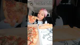 Thumbnail: Little Caesars in the car it is 😅 Under $18 @LittleCaesarsPizza  🔥 #LittleCaesarsPartner #mukbang