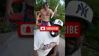 Thumbnail: QUEENZFLIP GETS BEAT UP WITH A FLUORESCENT LIGHT