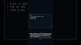 Thumbnail: Stop Letting Background Jobs Steal Your CPU — Use nice and renice #Shorts