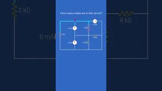 Thumbnail: Easy Way to Find Nodes in a Circuit #circuit #electricalengineering #circuitanalysis #nodes