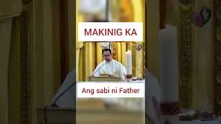 Thumbnail: Makinig ka. #short #quiapochurchlive #shortfeed #trendingnow