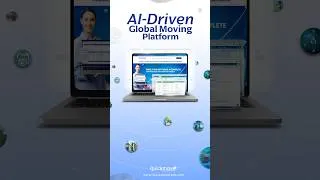 Thumbnail: AI-Powered Moving Software | The Future of Global Relocation 🌍