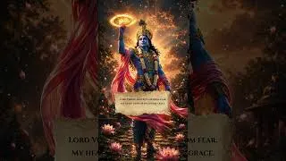 Thumbnail: When Fear Won't Leave — Let Vishnu Gayatri Mantra Protect You #spiritualhealing #mantra