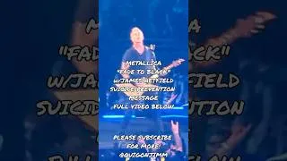 Thumbnail: #Metallica #FadeToBlack #Live #JamesHetfield #SuicidePrevention Full Message Below #shorts