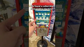 Thumbnail: We found a collectible coin vending machine! #coins