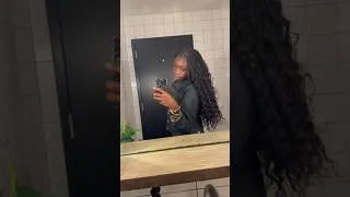 Thumbnail: Hair tutorial for the loc girlies🤭 #locs #shorts #locstyles #loctutorial #boholocs