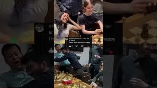 Thumbnail: Watching Gukesh and Divya happy playing chess😍🔥 #gukesh #divyadeshmukh #chess