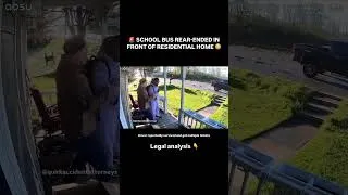 Thumbnail: This could have been so much worse..😳 Context & legal analysis below! ⬇️ #dashcam #shorts #lawyer