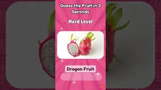 Thumbnail: Guess the fruit in 3 seconds  #fruit #quiz #challenge