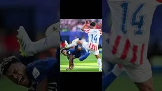Thumbnail: Mbappe got hit by the goalkeeper #mbappe #worldcup2026 #worldcup #francevsparaguay