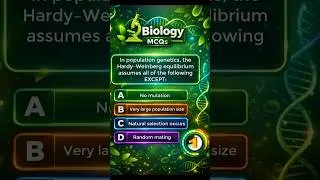 Thumbnail: MDCAT Biology Important MCQs #mdcat #etea #biology #mcqs #doctors #pmcpasttests #premeds #mcat #msm