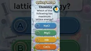 Thumbnail: Chemistry Important MCQs #pmc #mdcat #entrytest #doctors #chemistry #mcqs #etea #mlbb #kmucat #2026