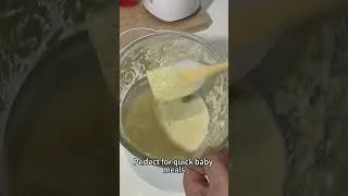 Thumbnail: Easy Homemade Baby Food 👶💚 | Green Pea & Chicken Puree