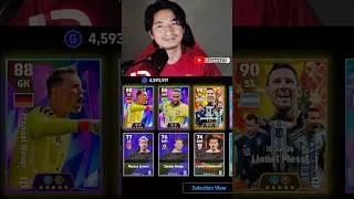 Thumbnail: The End of My 10K Coin Grind! 🐐 Messi, Neymar & Neuer#efootball #efootball26 #viral #efootball25