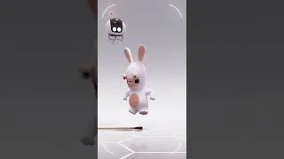 Thumbnail: What Happens When A Rabbid Discovers Fire? 🔥 🐰 #short