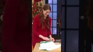 Thumbnail: Rachael Ray’s having a hard time wrapping a present #shorts