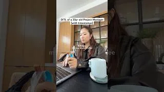 Thumbnail: i work remotely 95% of the time so i love my in-office days 🥹 #diml #workvlog #9to5 #dayinthelife