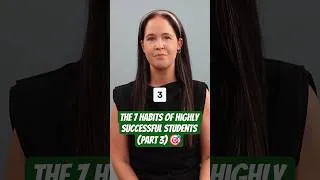 Thumbnail: The 7 Habits of Highly Successful Students (Part 3) 🎯