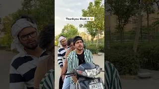 Thumbnail: Modi Ji vs Police 🥵😂 #rachitrojha #shorts