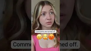 Thumbnail: I had to TURN OFF COMMENTS....