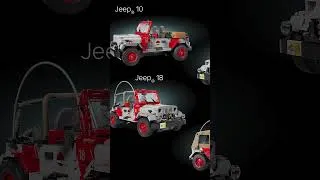 Thumbnail: LEGO Jurassic Park Jeep Wrangler designer reveal & details #lego #jeep #jurassicpark #jurassicworld
