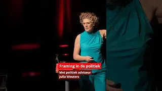 Thumbnail: Framing in de politiek | Politiek adviseur Julia Wouters