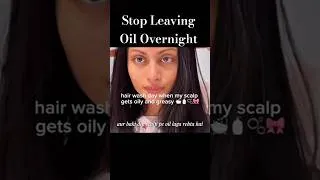 Thumbnail: School Girls, Stop Doing This With Hair Oil!