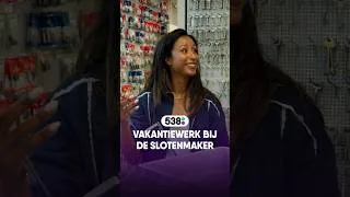 Thumbnail: Airen doet vakantiewerk bij de slotenmaker | #radio538 #shorts
