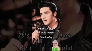 Thumbnail: It's Now Or Never - Elvis Presley #shorts #nostalgia #music  #popular